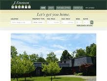 Tablet Screenshot of jettensonrealty.com